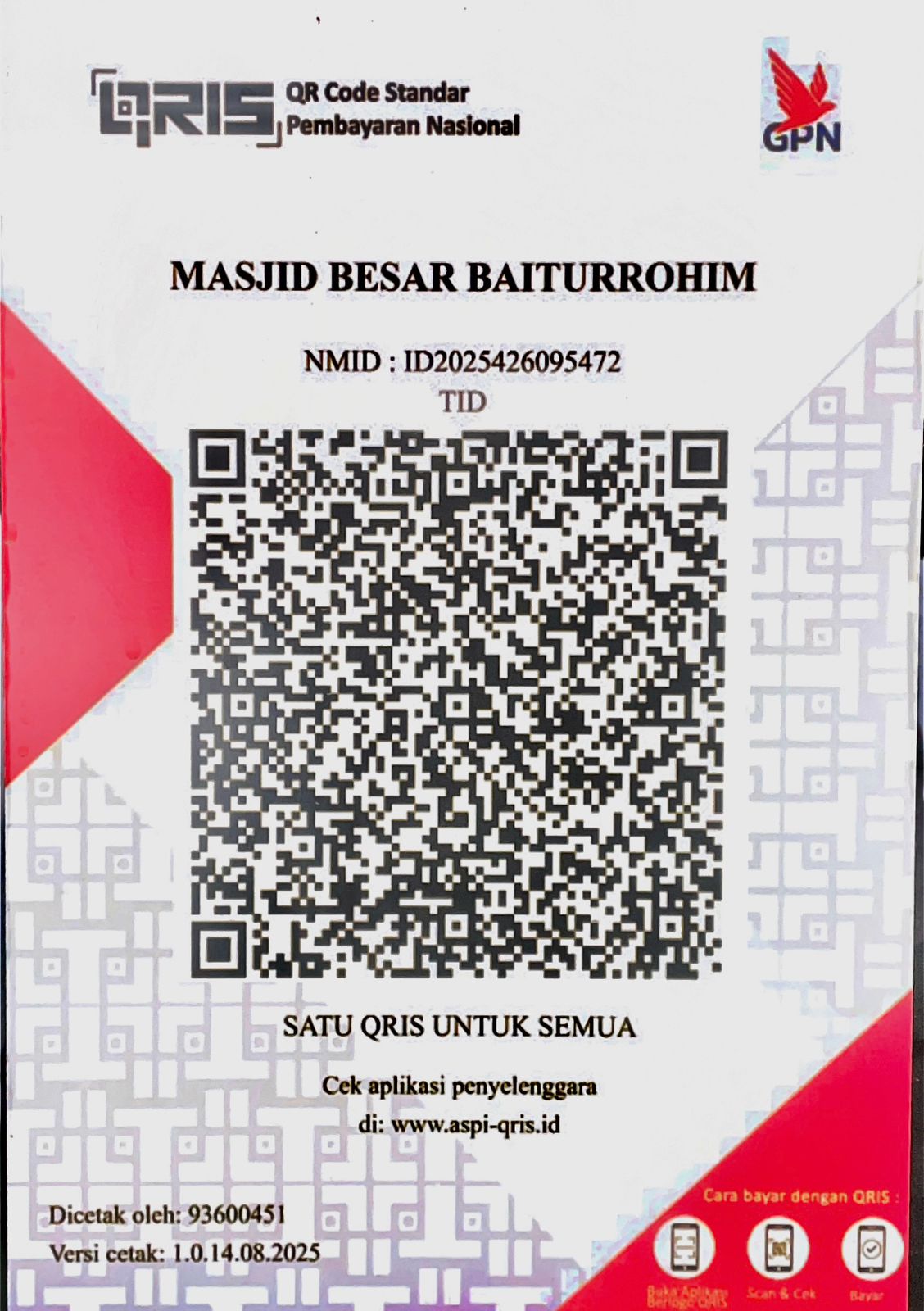 QR Code Donasi
